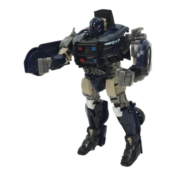 Transformers Barricade INCOMPLETE Loose Action Figure The Last Knight Deluxe - Picture 3 of 11